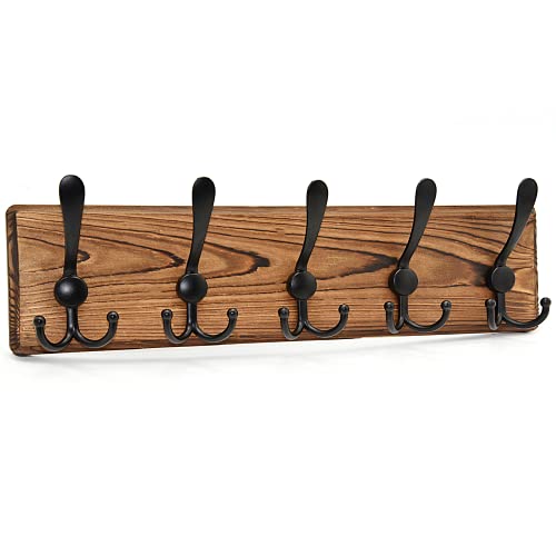 Wall Mounted Coat Rack,Wood Country Style 17