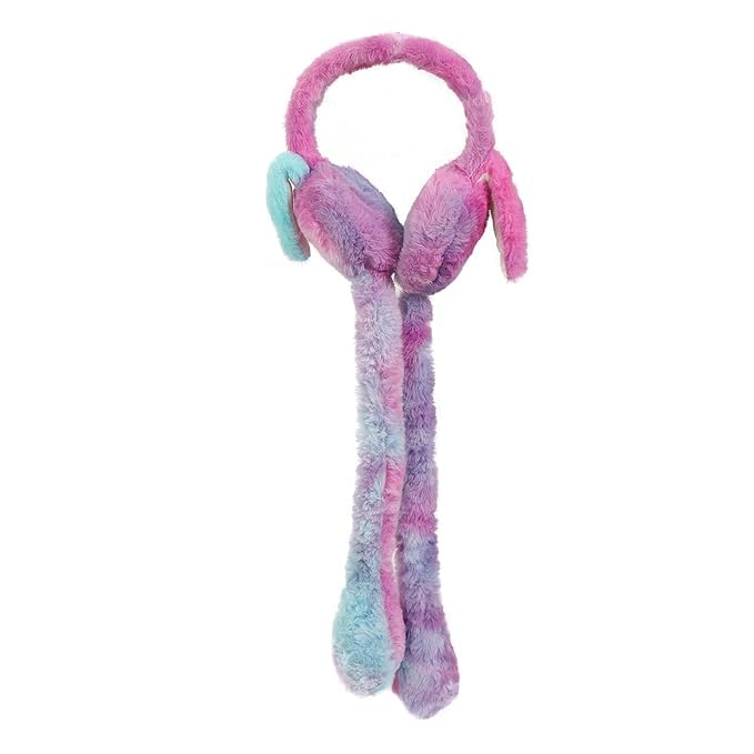 Winter Premium Outdoor Ear Muffs/Warmer for Kids and Adults, Plush Multicolor Head Accessory-image-15