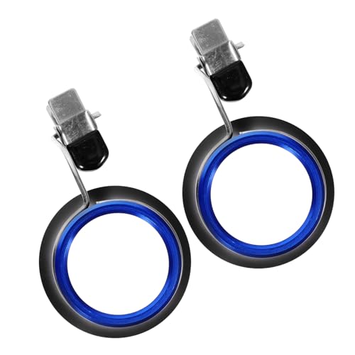 Ciieeo de Aumento 10X Clip para Reparación de Relojes y Joyería Aleación de Aluminio Resistente Set de 2 Unidades Herramienta Precisa para Reparación de Cristales y Micropiezas