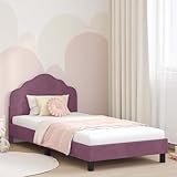 Dimensioni per materasso corto 90 x 190 cm: con dimensioni esterne 198 x 94 x 85 cm, il letto basso utilizza lo spazio in modo efficiente e viene utilizzato come letto singolo, letto per gli ospiti o elegante ricambio per un letto pieghevole.