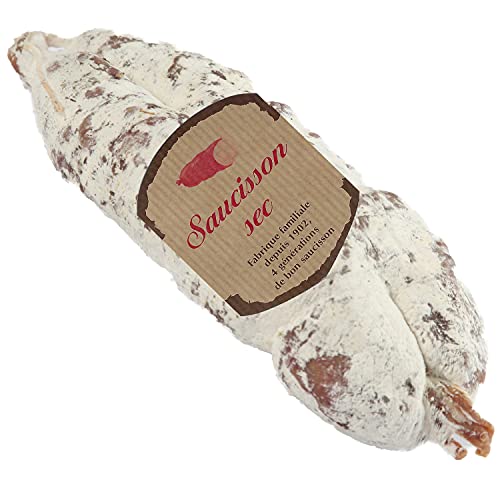  Saucisson sec nature pur porc haute qualité en...
