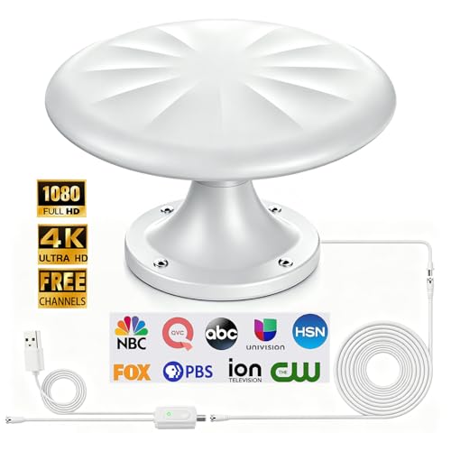 RV TV Antennas Roof Mounted, 720° Long Range Omni Directional