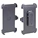Yonisun New Black Rotating Swivel Belt Clip Holster Replacement for Samsung Galaxy Note 5 Otterbox Defender Case
