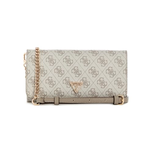 Sac bandoulière GUESS Noelle II taupe idéal pour vos sorties urbaines et soirées élégantes