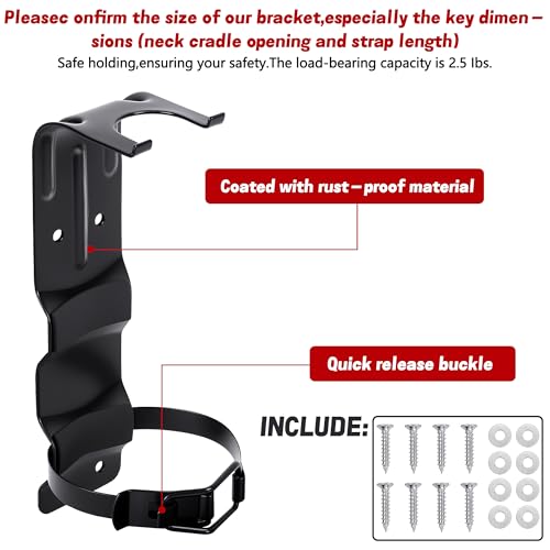 image for Watayo 2 Pack Fire Extinguisher Brackets- 2.5 LB Fire Extinguisher Wal