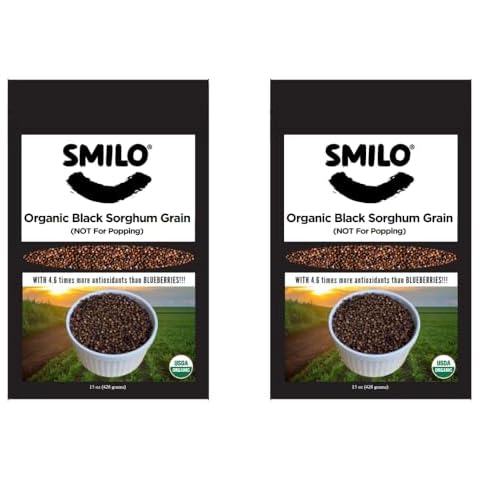 Black Sorghum Grain (15 oz - 2 Pack) Cover