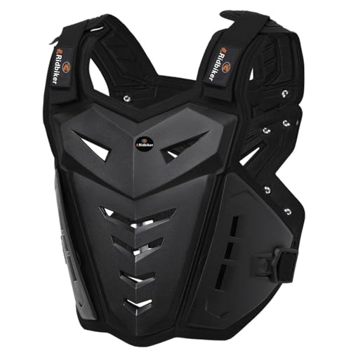 Motorcycle Vest Chest Protector Motocross Armor Body Vest Motorcycle Safety Gear Chest Guard Dirt Bike Riding Gear for Men Chest Armor