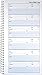 Rediform Detail Wirebound Voice Mail Log Book, One-Part (No Copies), 5 x 1.63, 6 Forms/Sheet, 600 Forms Total