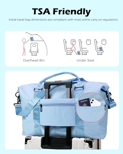 Personalized Travel Bag with Makeup Bag4