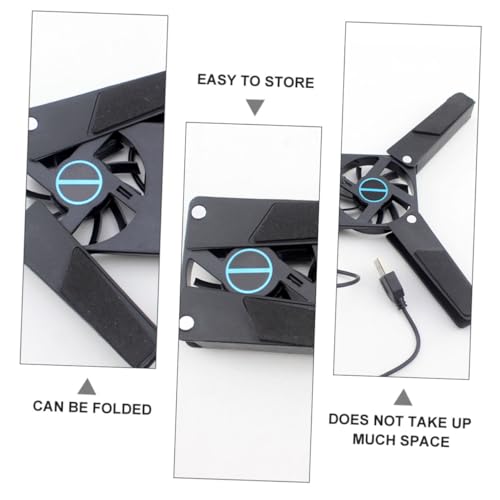 Base refrigerante para laptop Gatuida con doble ventilador miniatura 3
