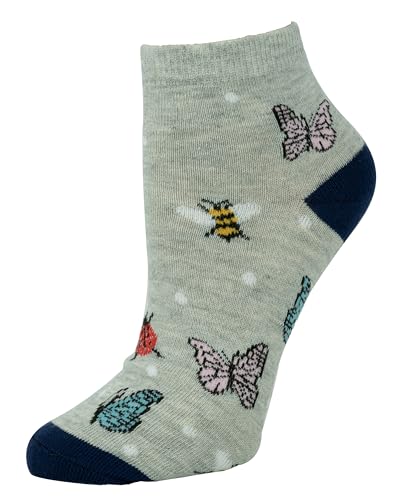 Image of Gelante 12-Pair Women's Ankle Socks, Colorful Comfortable Lightweight Breathable Athletic