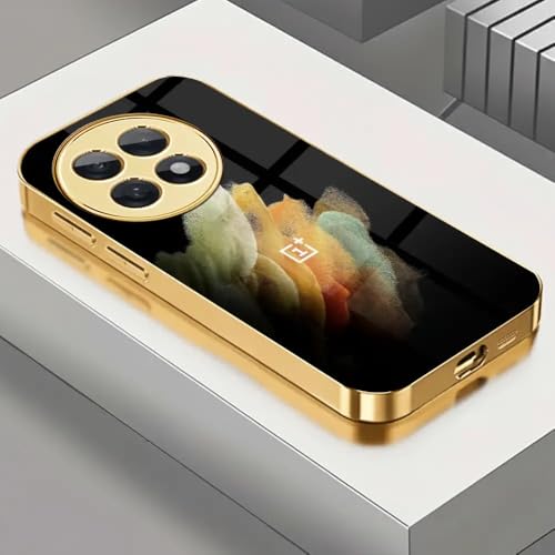 Image of Ashen Fire Prisma Case for OnePlus 13R, OnePlus 13R Back Cover Case(2025) - TPU | Gold