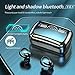 Wireless Earbuds Bluetooth V5.3 Headphones 60H Playback Deep Bass Stereo Ear Buds with LED Power Display Charging Case IPX7 Waterproof Earphones with Mic Headset for Laptop Pad Android/iOS Phones…