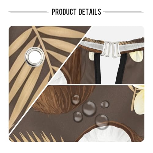 Capa impermeable para barbero Kigai Tropical Coconut miniatura 4