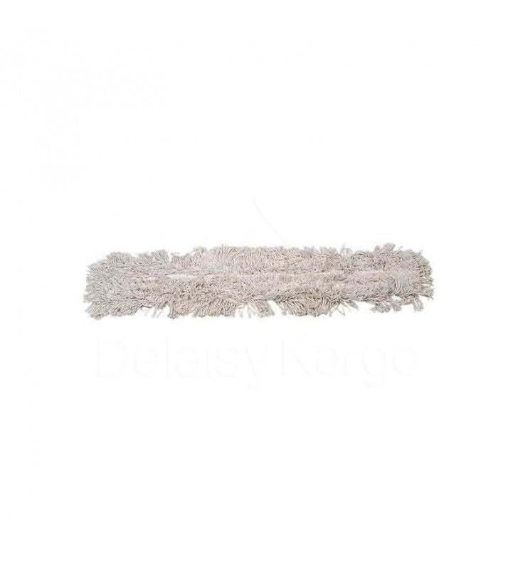frange coton à poches pour balai à franges - balayage à plat (60 cm)