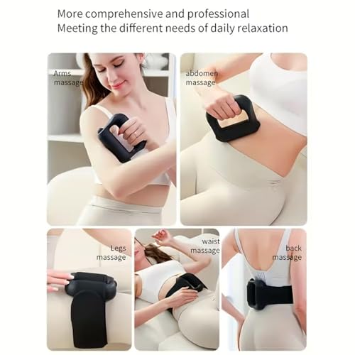 Image of Belly Fat Burner Electric Abdominal Slimming Belt with Vibration & Heat, Belly Massager & Muscle Stimulator Belt for Stomach Toning, Body Shaper Fitness Belt for Men & Women Home Use (Belly Fat Massager Belt)