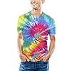 Men's Short-Sleeved T-Shirt, Regular Fit T-Shirts, Summer T-Shirts, Crew Neck T-Shirts, Print, Colourful Tee, Large Sizes, Lightweight Top, s, S #1