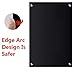 Magnetic Glass Dry-Erase Blackboard, Frameless - 35 1/2
