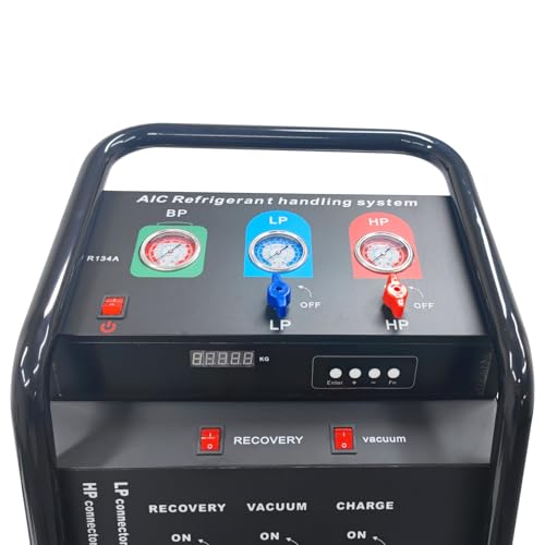 Máquina automática para carga de refrigerante y reciclaje AC miniatura 3
