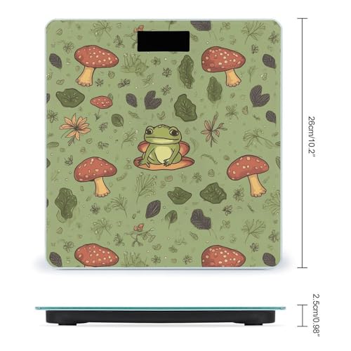 Báscula Digital de Baño Frogs and Mushrooms 26x26 cm miniatura 2