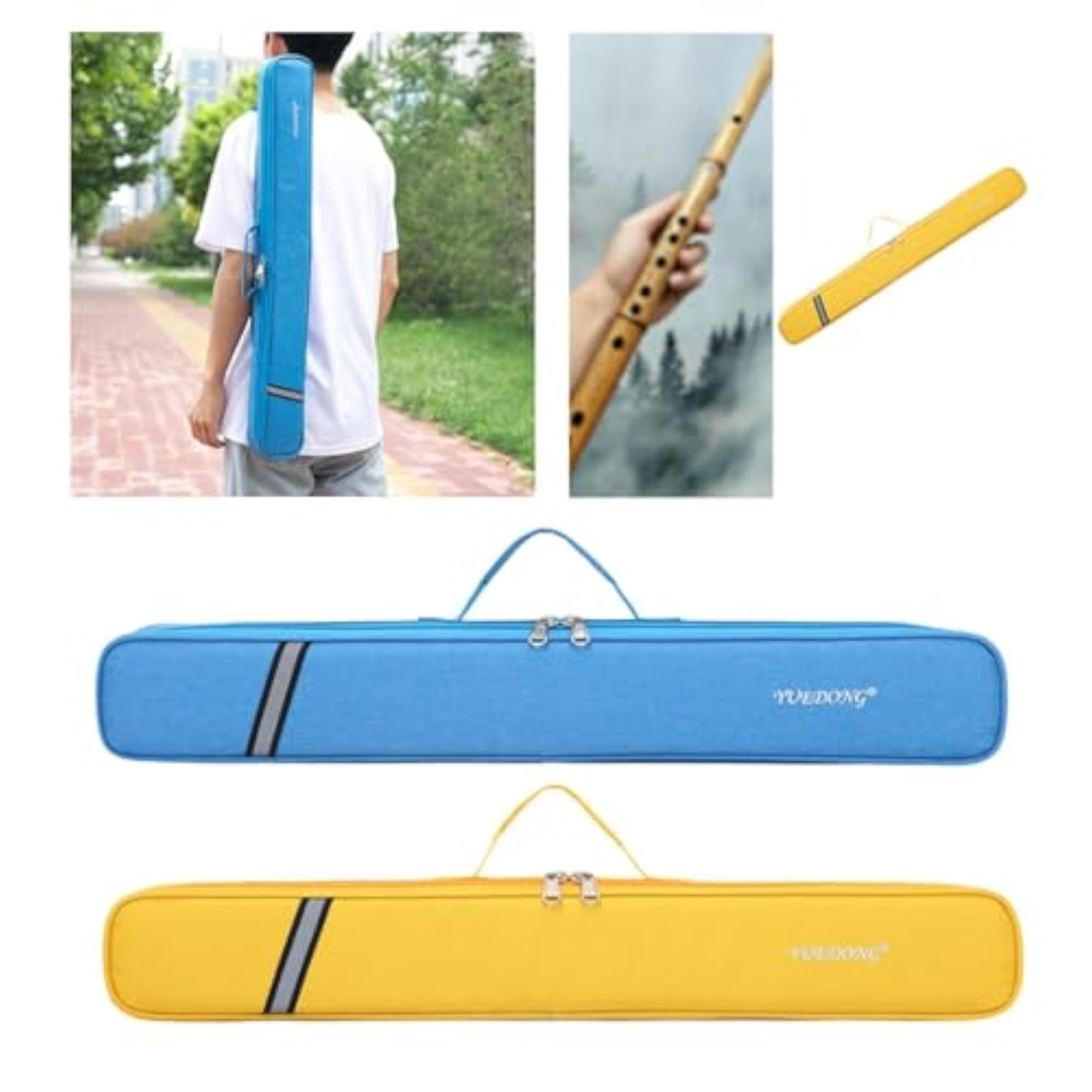 Bamboo Flute Bag, Oxford Cloth Flute Pouch