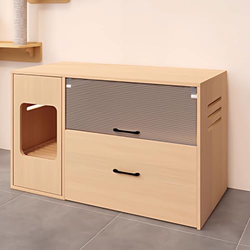 �L���b�g�^���[ �g�C�� �L�p�g�C���B��� �L���X�^�[�t�� ���S���\�� ��J���̃L���r�l�b�g�� 95×45×60cm ���̔r���a�ƈ����o���t��(Dark)