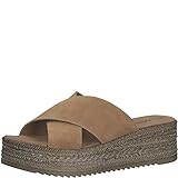 Schuhweite: Schmal s.Oliver Damen 5-5-27206-28 Schiebe-Sandalen, Camel, 39 EU