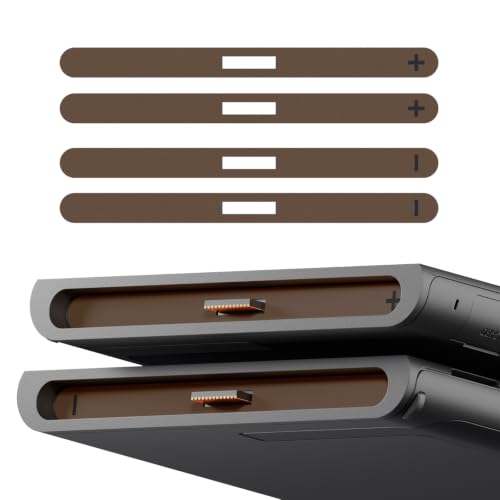 eXtremeRate Sticker rail Switch 2 bois brun