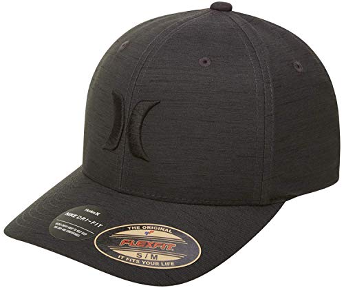 Image of Hurley Men's Baseball Cap - Lightweight Curved Bill H2O Dri Fitted Caps for Men