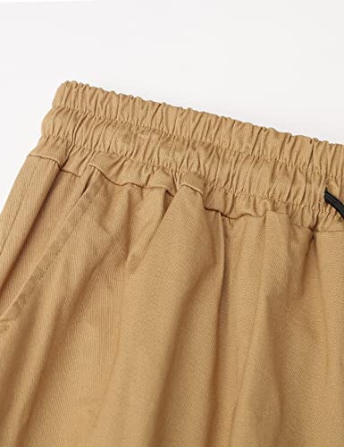 M Menmentings Men'S Outdoor Jogging Casual Pants Slim Joggers Workout Pants For Running Sweatpants Hiking Khaki L thumb #6