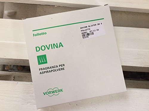Profumatori Dovina Originali Vorwerk Folletto (Fragranza per aspirapolvere 8 Pezzi)