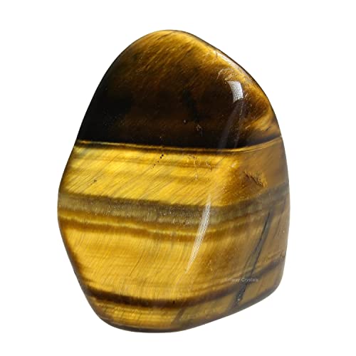 Tiger's Eye Healing Crystal Stones, 1.25-2.0' Large...