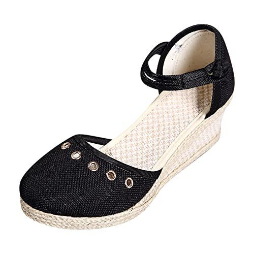 Pantoufles antidérapantes et baskets compensées femme : mules basses légères taille 36-47