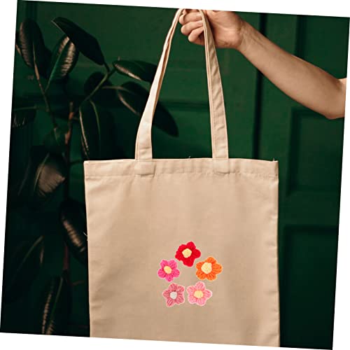 CORHAD 50 Pezzi Toppe per Vestiti di Fiori di Lana...