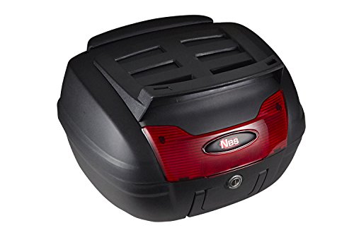 バイクパーツセンター(Bike Parts Center) リアボックス40L ブラック/レッド トップケース 907914