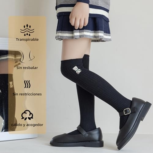 La Mejor Lista de Calcetines hasta la rodilla para Niña disponible en línea. 26 Imagen adicional