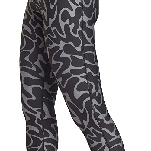Image of Reebok Women's Wor AOP Tights (Hh8060-2Xs, Black, 2XS)