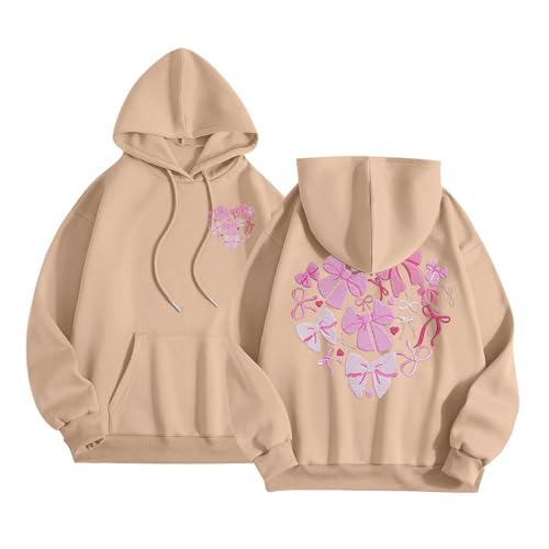 Sudadera con capucha para mujer de invierno holgada y muy cálida 7