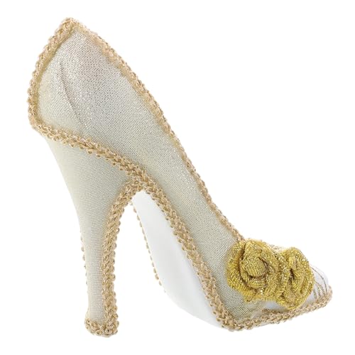 BESPORTBLE Elegant High Heel Jewelry Display Rack Durable Ring Holder for Retail Exhibitions Quick Assembly Sparkling Design Secure Support for Rings Jewelry