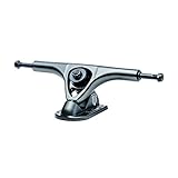 Paris Savant 180mm 43° Longboard Skateboard Trucks (Set of 2, Gunmetal Grey)