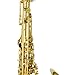 Mendini By Cecilio Tenor Saxophone - B Flat Golden Lacquer Saxophone for Beginner Musicians with Hard Case, Tuner, Mouthpiece, 10 Reeds, Polishing Cloth, Cleaning Rod, Gloves, Strap (Gold)