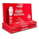 Kollo Premium Marine Collagen Liquid, 10,000 mg - Essential Proteins Collagen Peptides - Liquid Collagen Supplements for Women & Men with Vitamins B & C - Informed Choice Certified - Pack of 42