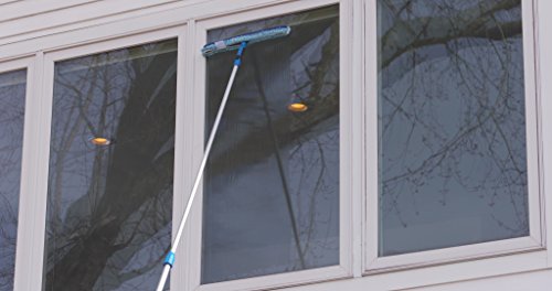 Unger Professional Connect & Clean 6 - 12 Foot Telescoping Extension Multi-Purpose Pole, Window Cleaning, Dusting #TOP6