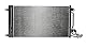 MAHLE AC 566 000S Kondensator Klimaanlage mit Trockner u.a. passend für SEAT IBIZA IV SC (6J1/ 6P5)