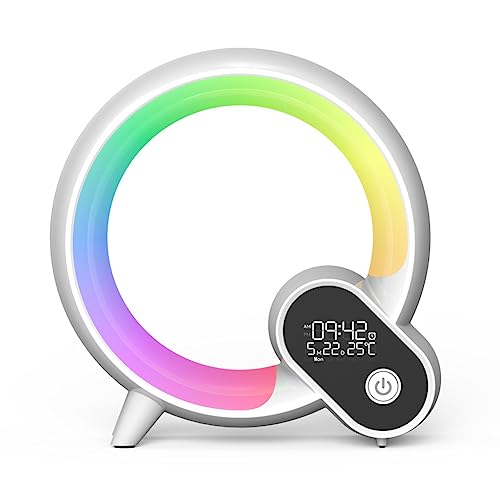 Lampe musicale avec télécommande NOGRAX et réveil sunrise LED