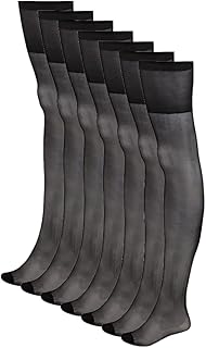Silvy Womens Stretch Stockings-1 Stretch Socks Stockings Set Of 7 Pieces (pack of 7)