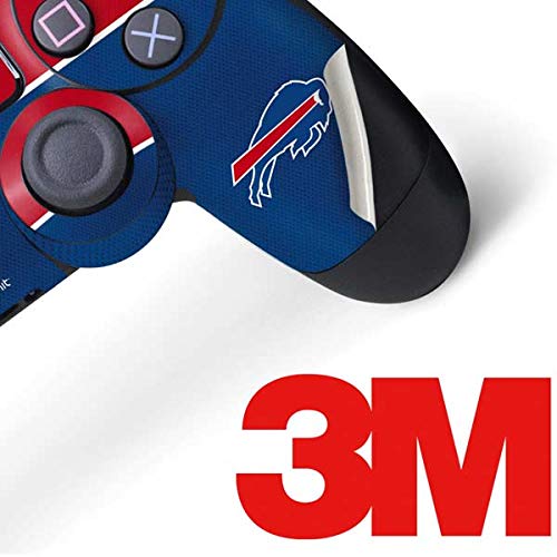 Skinit Decal Gaming Skin Compatible with PS4 Pro/Slim Controller - Officially Licensed NFL Buffalo Bills Zone Block Design