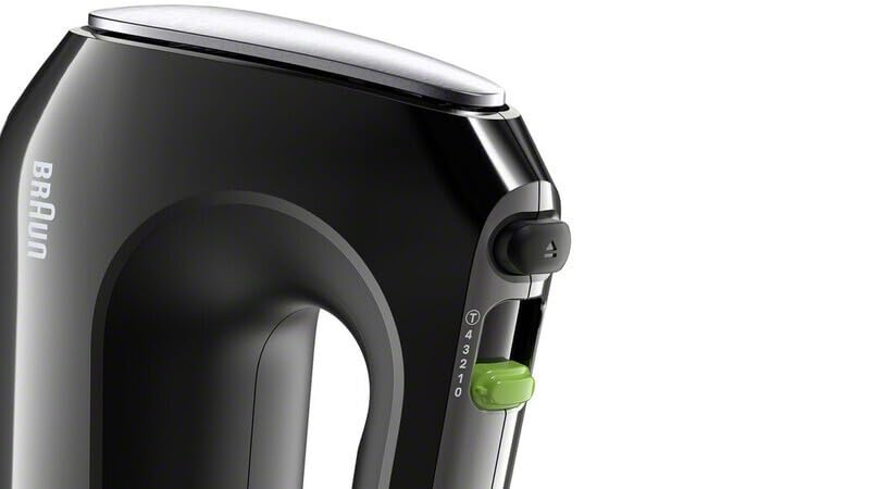 Braun Multimix 2 Hand Mixer Black - beaters, dough hooks, accessory bag - image 6