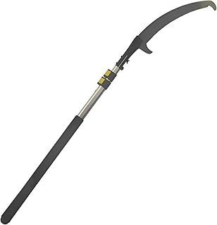 Unibos | Razor Sharp | Cutting Saw | Tree Pruner | Aluminium Pole | Extendable Long Reach | Tree Loppers | Large Saw Blade | Tree Pruning, Trimming | Non-Slip Handles | 2.5 Meter