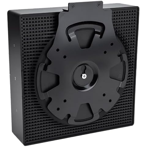 IFCASE Metal Wall/Under Desk Mount Compatible with Sonos Amp, Vesa Bracket Mount for Wireless Amplifier (Black) Cover